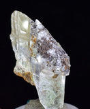 3.3cms SELENITE CRYSTALS CHRYSOCOLLA Lily Mine Peru Gypsum Mineral Specimen T459