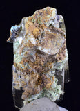 5.7cms SELENITE CRYSTALS CHRYSOCOLLA Lily Mine Peru Gypsum Mineral Specimen T460