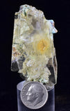 5.7cms SELENITE CRYSTALS CHRYSOCOLLA Lily Mine Peru Gypsum Mineral Specimen T460