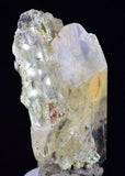 5.7cms SELENITE CRYSTALS CHRYSOCOLLA Lily Mine Peru Gypsum Mineral Specimen T460
