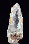 4.8cms SELENITE CRYSTALS CHRYSOCOLLA Lily Mine Peru Gypsum Mineral Specimen T461