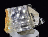 4.6cms SELENITE CRYSTALS CHRYSOCOLLA Lily Mine Peru Gypsum Mineral Specimen T462
