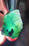 9.4grs GEM SILICA CHRYSOCOLLA Emeraldine Lily Mine Peru Scenic Quartz Malachite Chalcedony Emerald Jade Color S139