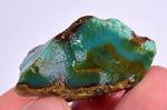 18grs GEM SILICA CHRYSOCOLLA Emeraldine Lily Mine Peru Scenic Quartz Malachite Chalcedony Emerald Jade Color S140
