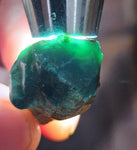 7.6grs GEM SILICA CHRYSOCOLLA Emeraldine Lily Mine Peru Scenic Quartz Malachite Chalcedony Emerald Jade Color S141