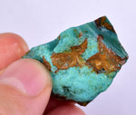 13.9grs GEM SILICA CHRYSOCOLLA Emeraldine Lily Mine Peru Scenic Quartz Malachite Chalcedony Emerald Jade Color S142