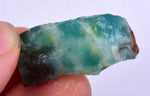 14grs GEM SILICA CHRYSOCOLLA Emeraldine Lily Mine Peru Scenic Quartz Malachite Chalcedony Emerald Jade Color S145