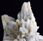 16cms QUARTZ CALCITE PYRITE Peru Crystals Old Stock Collector  Mineral Specimen Q386