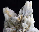 16cms QUARTZ CALCITE PYRITE Peru Crystals Old Stock Collector  Mineral Specimen Q386