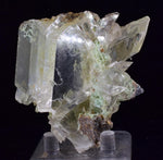 7.1cms SELENITE CRYSTALS CHRYSOCOLLA Lily Mine Peru Gypsum Mineral Specimen T463