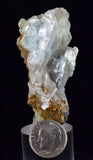6.9cms SELENITE CRYSTALS CHRYSOCOLLA Lily Mine Peru Gypsum Mineral Specimen T464
