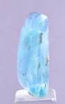 5.5carats BLUE OPAL CABOCHON Pendant Wire Wrap Caribean Turquoise Color Peru B104