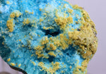 6.8cms CHALCANTHITE ROMERITE ALUNOGEN Natural Botryoidal Crystals Melanterite Pyrite New Find Peru Translucent Rare Stable For Display F460