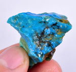 11grs BLUE OPAL ROUGH Peru Scenic Quality Jewelry Collector O802