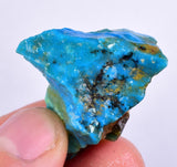 11grs BLUE OPAL ROUGH Peru Scenic Quality Jewelry Collector O802