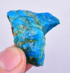 11grs BLUE OPAL ROUGH Peru Scenic Quality Jewelry Collector O802