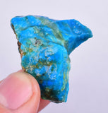 11grs BLUE OPAL ROUGH Peru Scenic Quality Jewelry Collector O802