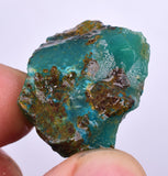 11grs GEM SILICA CHRYSOCOLLA Emeraldine Lily Mine Peru Scenic Quartz Malachite Chalcedony Emerald Jade Color S138