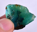 9.4grs GEM SILICA CHRYSOCOLLA Emeraldine Lily Mine Peru Scenic Quartz Malachite Chalcedony Emerald Jade Color S139