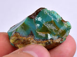 18grs GEM SILICA CHRYSOCOLLA Emeraldine Lily Mine Peru Scenic Quartz Malachite Chalcedony Emerald Jade Color S140
