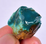7.6grs GEM SILICA CHRYSOCOLLA Emeraldine Lily Mine Peru Scenic Quartz Malachite Chalcedony Emerald Jade Color S141