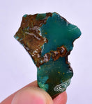 10grs GEM SILICA CHRYSOCOLLA Emeraldine Lily Mine Peru Scenic Quartz Malachite Chalcedony Emerald Jade Color S144