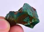10grs GEM SILICA CHRYSOCOLLA Emeraldine Lily Mine Peru Scenic Quartz Malachite Chalcedony Emerald Jade Color S144