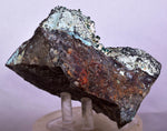 11cms DIOPTASE CRYSTALS QUARTZ Mineral Specimen Peru K94