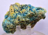 7.1cms CHALCANTHITE ROMERITE ALUNOGEN Natural Botryoidal Crystals Melanterite Pyrite New Find Peru Translucent Rare Stable For Display F456