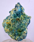 9.6cms CHALCANTHITE ROMERITE ALUNOGEN Natural Botryoidal Crystals Melanterite Pyrite New Find Peru Translucent Rare Stable For Display F457