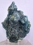 9.6cms CHALCANTHITE ROMERITE ALUNOGEN Natural Botryoidal Crystals Melanterite Pyrite New Find Peru Translucent Rare Stable For Display F457
