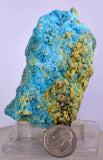 6.8cms CHALCANTHITE ROMERITE ALUNOGEN Natural Botryoidal Crystals Melanterite Pyrite New Find Peru Translucent Rare Stable For Display F460