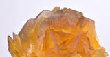 6.2cms GOLDEN SELENITE CRYSTALS Cluster Fish Tail Peru Yellow Gypsum Mineral Specimen T467