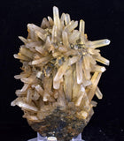 9cms  QUARTZ PYRITE CRYSTALS Galena Mineral Specimen Peru Q387
