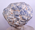 8cms GEM BLUE ANHYDRITE Nodule Bptryidal Crystals Peru Specimen C39