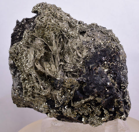 6.5cm MARCASITE BLADES Pyrite Chalcopyrite Sphalerite Galena Calcite Crystals Peru M266