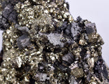 9cm Pyrite Chalcopyrite Sphalerite Galena Calcite Crystals Peru M267