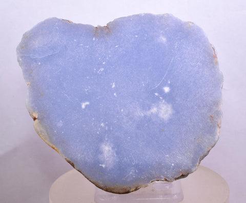 9.1cms GEM BLUE ANHYDRITE Nodule Bptryidal Crystals Peru Specimen C40
