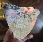 185 Grams PREMIUM PINK OPAL Angel Skin Quality Rough Jewelry Pendant Peru Rose Coral Color P280