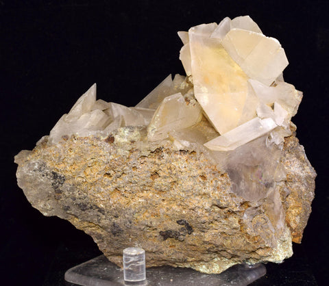 10.5cms SELENITE CRYSTALS Lily Mine Peru Gypsum Mineral Specimen T470