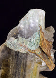 21cms SELENITE CRYSTALS CHRYSOCOLLA Lily Mine Peru Gypsum Mineral Specimen T471