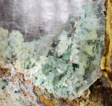 21cms SELENITE CRYSTALS CHRYSOCOLLA Lily Mine Peru Gypsum Mineral Specimen T471