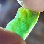 2.1grs GEM SILICA CHRYSOCOLLA Emeraldine Lily Mine Peru Scenic Quartz Malachite Chalcedony Emerald Jade Color S146