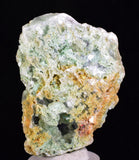 4.9cms CRYSOCOLLA INSIDE SELENITE Crystals  Peru Chrysocolla Gypsum Premium Mineral Specimen T474