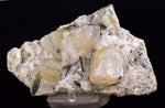 20cms EPIDOTE QUARTZ  CALCITE Fluorescent Crystals Peru Mineral Specimen Collector G275
