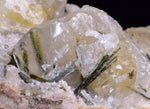 20cms EPIDOTE QUARTZ  CALCITE Fluorescent Crystals Peru Mineral Specimen Collector G275