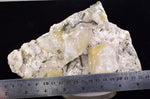 20cms EPIDOTE QUARTZ  CALCITE Fluorescent Crystals Peru Mineral Specimen Collector G275
