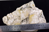 20cms EPIDOTE QUARTZ  CALCITE Fluorescent Crystals Peru Mineral Specimen Collector G275