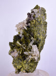 13cms AXINITE QUARTZ CRYSTALS Epidote Cluster Garnet Peru Mineral Specimen Collectors A625
