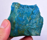 71grs BLUE OPAL ROUGH Peru Scenic Quality Jewelry Collector O804